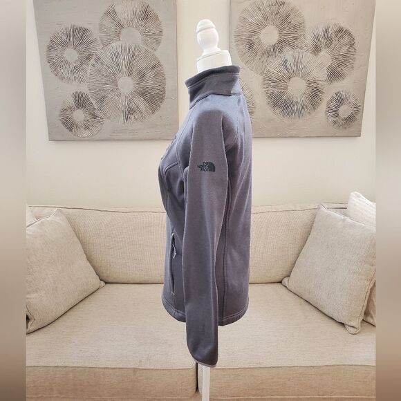 The North Face Canyon Flats Stretch Fleece Jacket sz Med With Custom Patch - Picture 10 of 16